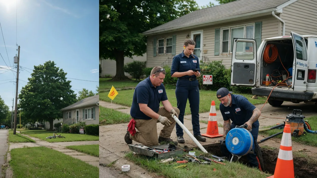 Sewer Line Repair in Ridgeville, IN near me